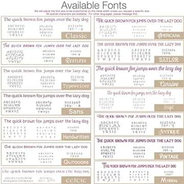 Personalized Cuff Bracelet 5"-8" long in Sterling Silver, Aluminum, Bronze, Nickel, Gold, or Copper, 5-8" Long