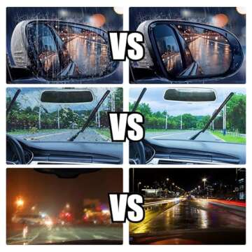 2025 Automotive Oil Film Cleaning Brush for Car Windows, Glass Cleaning Board, Car Windshield Cleaner, Suitable for Windshield Glass Oil Film Remover