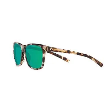 Costa Del Mar Women's Sunglasses Green Mirror Lenses