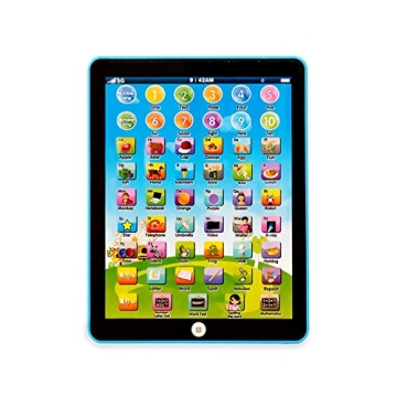 STOULKD Kids Tablet - Learning Pad with 6 Games for Music, Words, and Letters