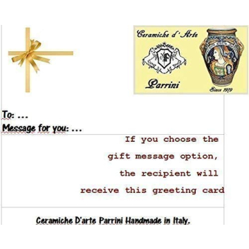 Ceramic Serving Bowl Italian Hand-Painted Home Decor