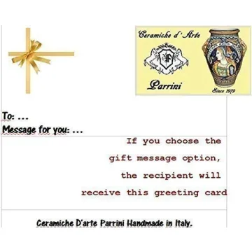 Ceramic Serving Bowl Italian Hand-Painted Home Decor