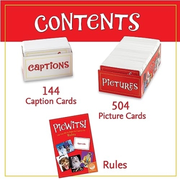 MindWare PicWits Card Game for Family Fun