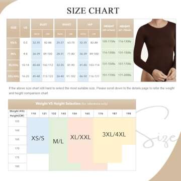 FeelinGirl Tummy Control Bodysuit for Women