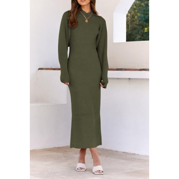 PRETTYGARDEN Women’s Cozy Two Piece Maxi Outfit for Fall