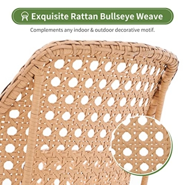 OC Orange-Casual Patio Dining Chair Set of 2 - Elegant & Durable