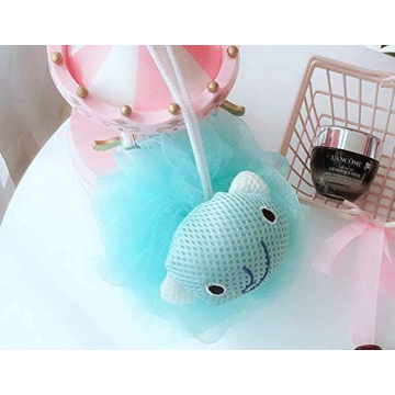 Fun Loofah Sponge Set for Kids, Safe Bath Toy Gift