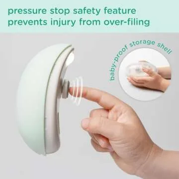 Olababy Baby Nail Trimmer | Rechargeable & Travel Friendly