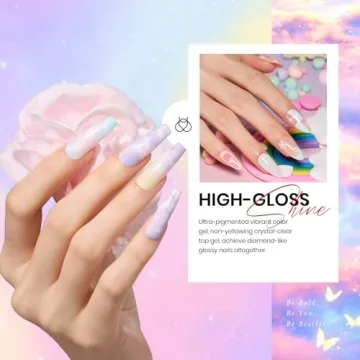 Beetles Gel Polish 23Pcs Pastel Nail Set with Coats