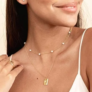 Cowlyn Pearl Choker - Elegant 18K Gold Plated Necklace