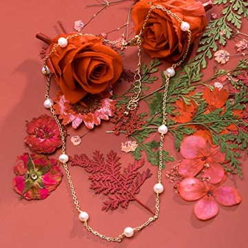 Cowlyn Pearl Choker - Elegant 18K Gold Plated Necklace