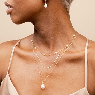 Cowlyn Pearl Choker - Elegant 18K Gold Plated Necklace