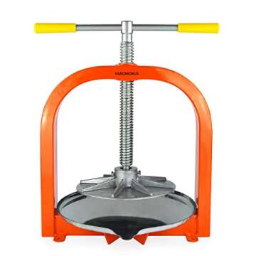 Varomorus Stainless Steel Wine Fruit Press for Juicing