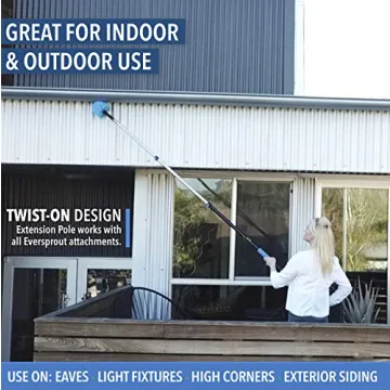 Eversprout Cobweb Duster - Lightweight with Extension Pole