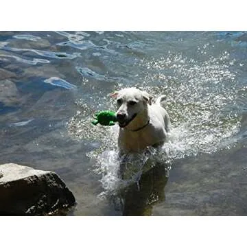 Cycle Dog 3-Play Hippo Toy for Aggressive Chewers