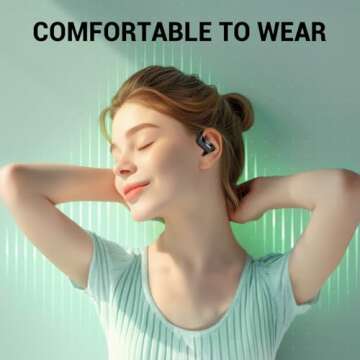 OCC Wireless Earbuds with Earhooks for Active Lifestyle