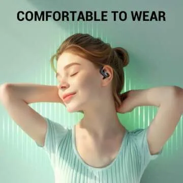 OCC Wireless Earbuds with Earhooks for Active Lifestyle