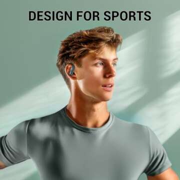 OCC Wireless Earbuds with Earhooks for Active Lifestyle