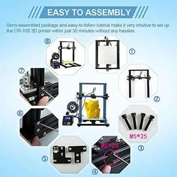 Creality Ender 3 V3 SE 3D Printer with High-Speed Performance