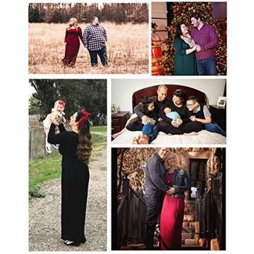 Elegant BISHUIGE Plus Size Maxi Dress with Pockets