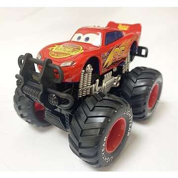 12 Styles Movie Cars 3 Black Storm Jackson McQueen Curz Mater Giant Wheels Cars 1：55 Diecast Vehic...