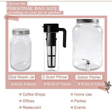 YQL Cold Brew Coffee Bags - Disposable & Convenient