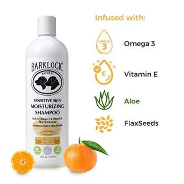 BarkLogic Sensitive Skin Shampoo with Tangerine Essential Oil