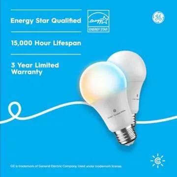 GE Cync Smart LED Light Bulbs - Tunable & Energy Efficient