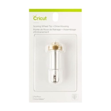 Cricut Scoring Wheel Tip with QuickSwap Drive Housing for DIY Crafts