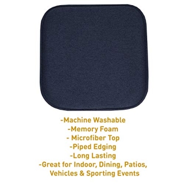Sweet Home Memory Foam Chair Pads for Comfort and Style