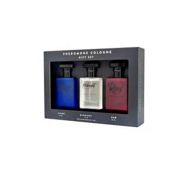 RawChemistry - A Pheromone Infused Mens Cologne Gift Set - Set of 3 Colognes