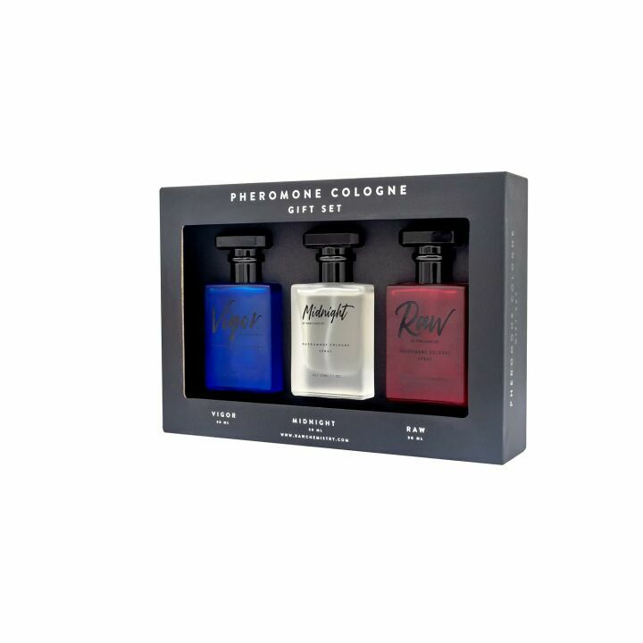RawChemistry - A Pheromone Infused Mens Cologne Gift Set - Set of 3 Colognes