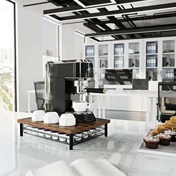 Elegant Giikin Coffee Pod Drawer Holder for K-cups