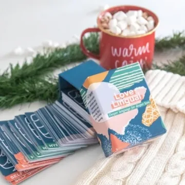 FLUYTCO Love Lingual Intimacy Deck Cards for Couples
