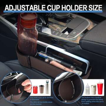 Upgrade Your Drive with XR MARKET's Gap Filler Organizer