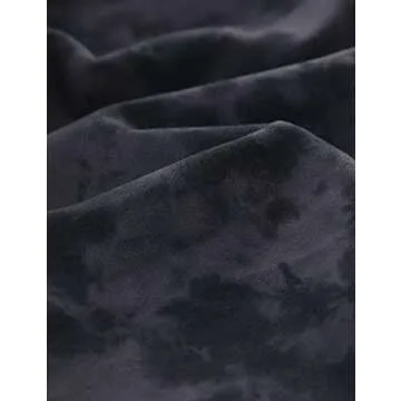 CRZ YOGA Butterluxe Y Back Sports Bras for Women Wireless Yoga Padded Top Tie Dye Smoke Ink Medium