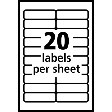 Avery Removable Labels - 840 Count for Easy Organization