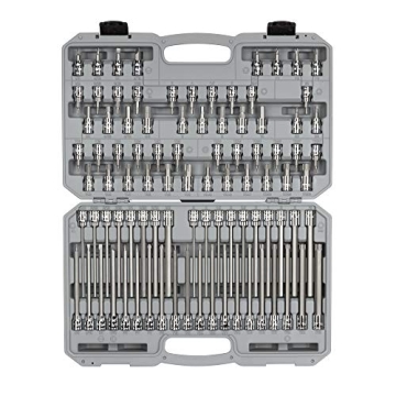Complete TEKTON 91-Piece Bit Socket Set for DIY Enthusiasts and Professionals