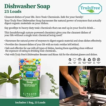 Truly Free Kitchen Cleaning Supplies Bundle - Natural & Organic