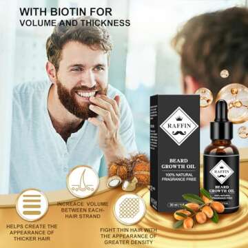 Premium Beard Growth Kit for Men - Perfect Gift Idea