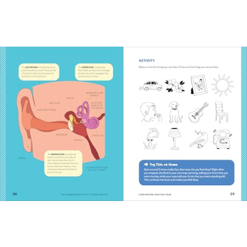 Human Body Activity Book for Kids - Fun Learning for Ages 6-8