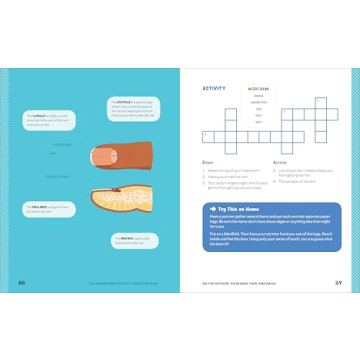 Human Body Activity Book for Kids - Fun Learning for Ages 6-8