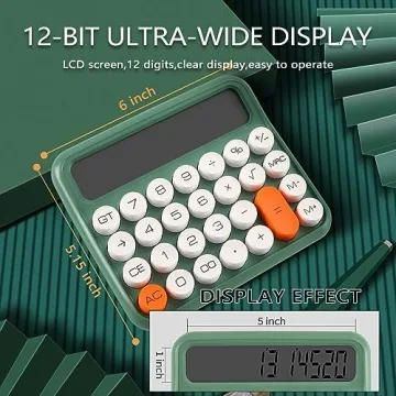 VEWINGL Mechanical Keyboard Calculator with Large Display