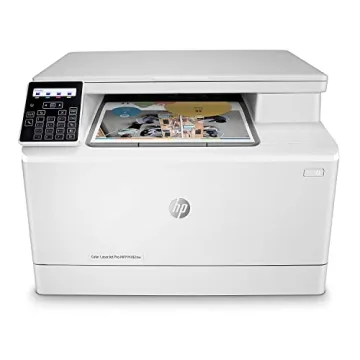 HP Color LaserJet Pro M182nw Wireless All-in-One Laser Printer - Quick Setup with Remote Printing