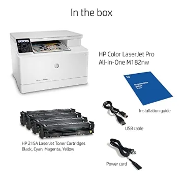 HP Color LaserJet Pro M182nw Wireless All-in-One Laser Printer