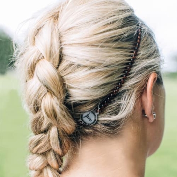 TELETIES Headband - Secure, Stylish, Water-Resistant Hair Coils