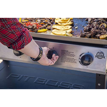 Pit Boss PB757GD 4-Burner LP Gas Griddle Portable Cooking