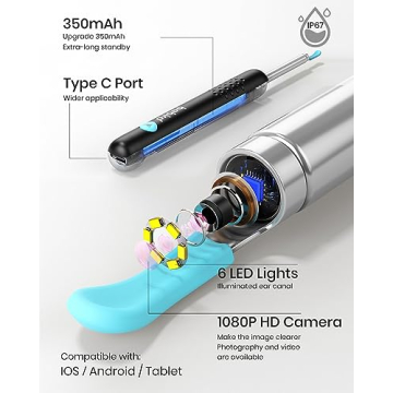 BEBIRD R1 Wax Removal Tool 1080P HD Camera Ear Cleaner