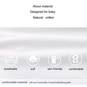 Pureborn Baby Bodysuit Cotton Peter Pan Collar 18-24m