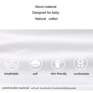 Pureborn Baby Bodysuit Cotton Peter Pan Collar 18-24m